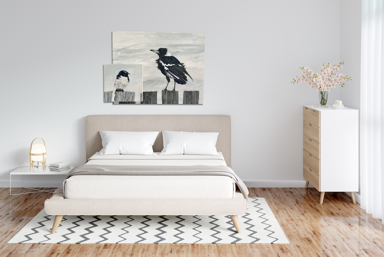 Magpie and Willy Wagtail