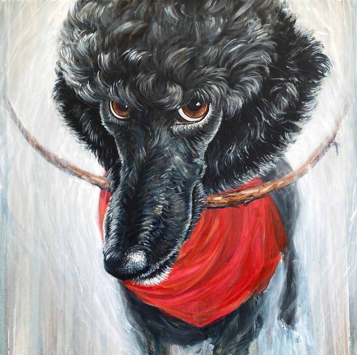 Dali Rusty with Stick